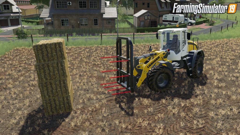 Wheelloader Balefork v1.0 for FS19