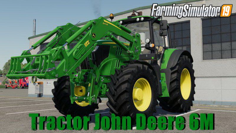 Tractor John Deere 6M by Gamer8250 for FS19