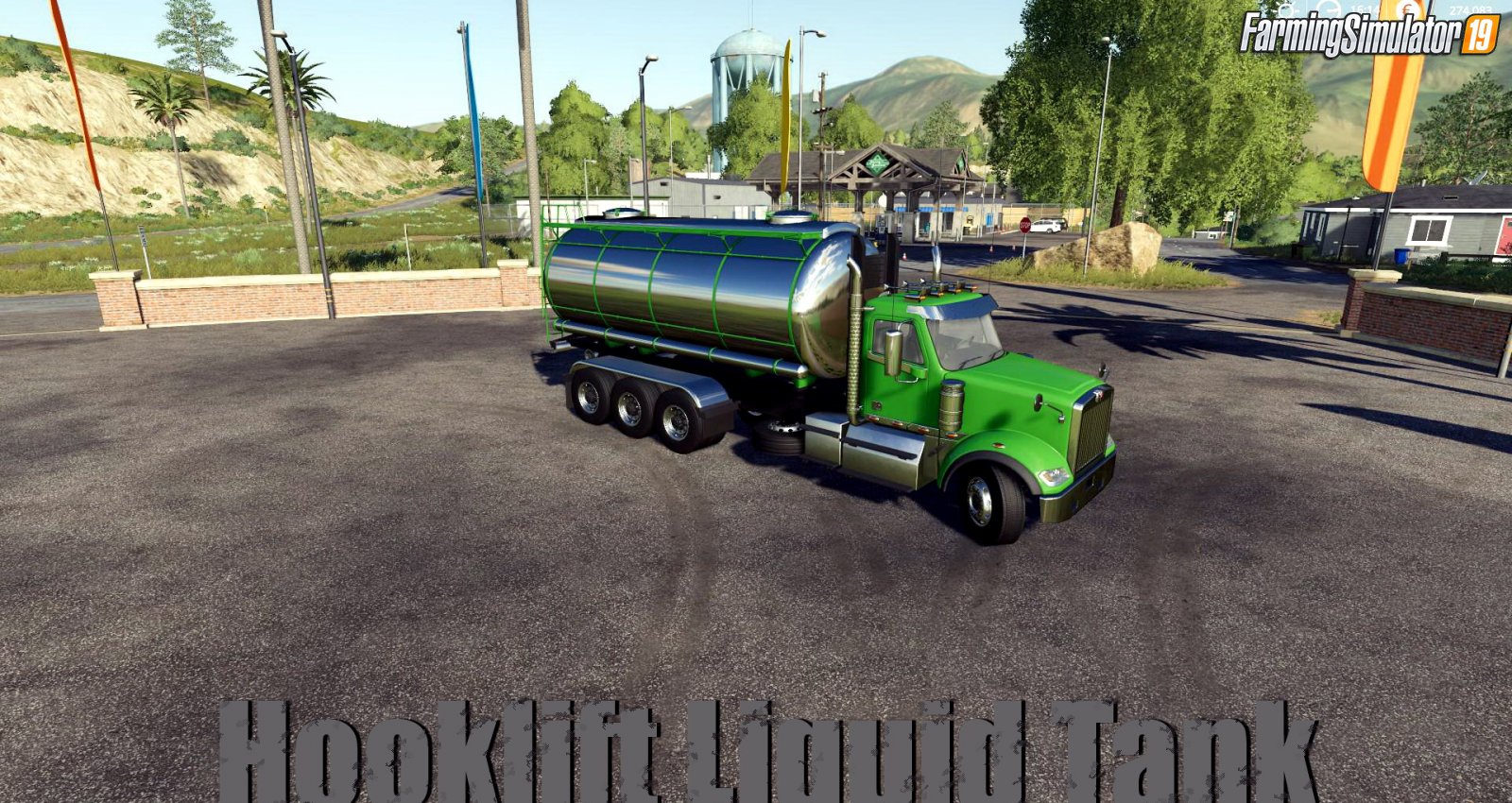 Hooklift Liquid Tank v1.0 for FS19