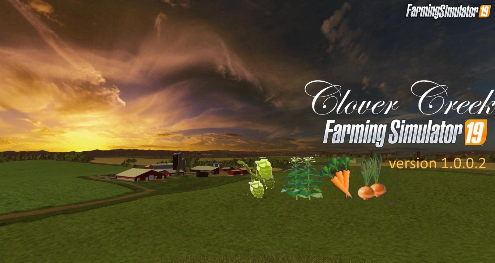 CloverCreek multifruit Map for FS19