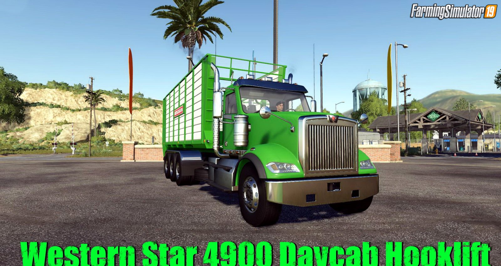 Western Star 4900 Daycab Hooklift for FS19