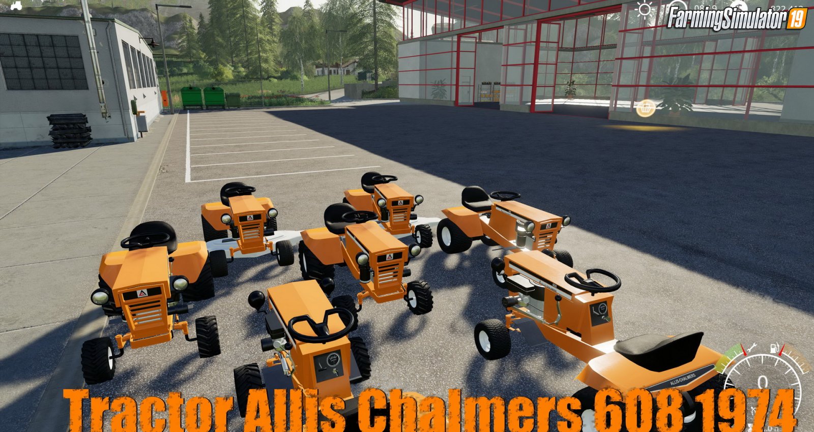 Tractor Allis Chalmers 608 1974 for FS19