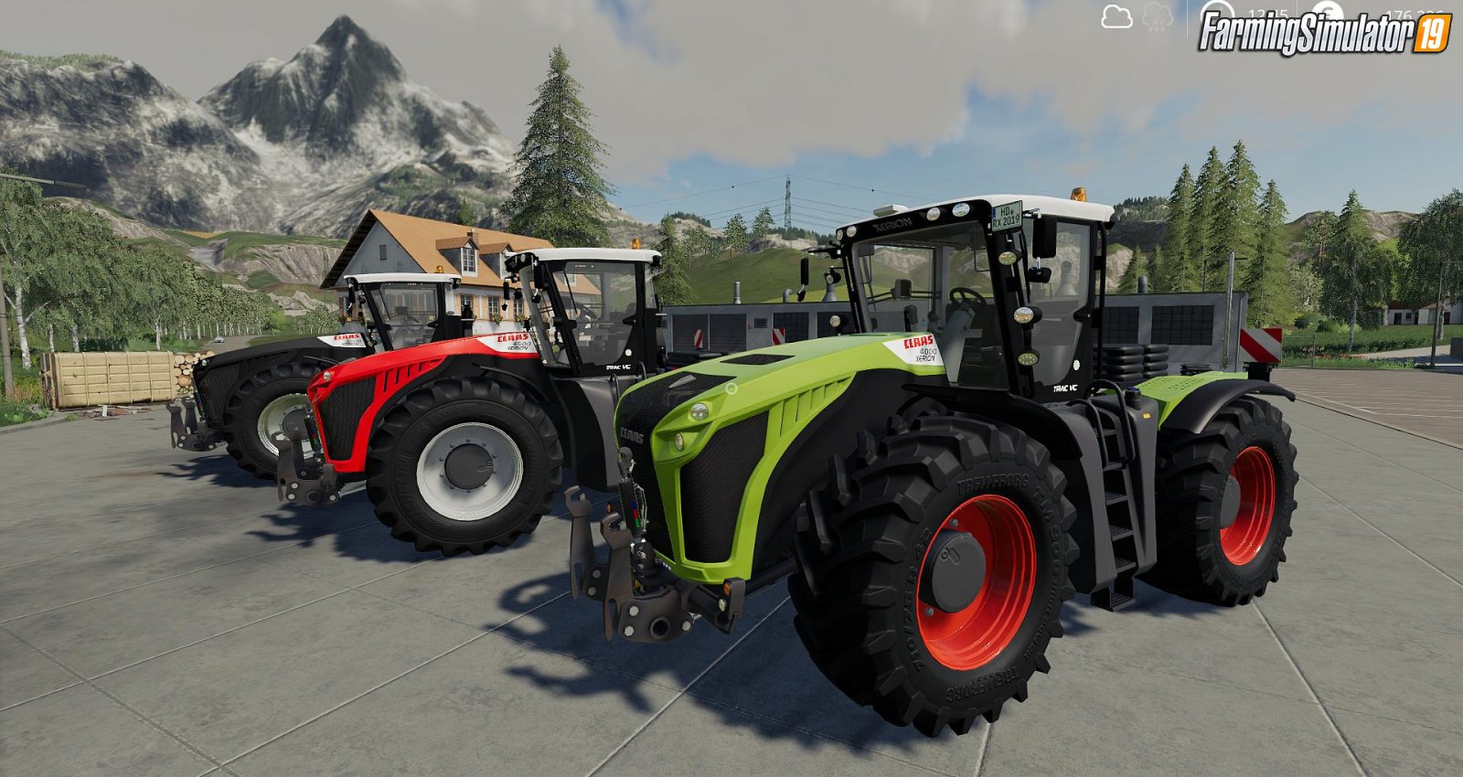 Tractor Claas Xerion 4000 - 5000 for FS19