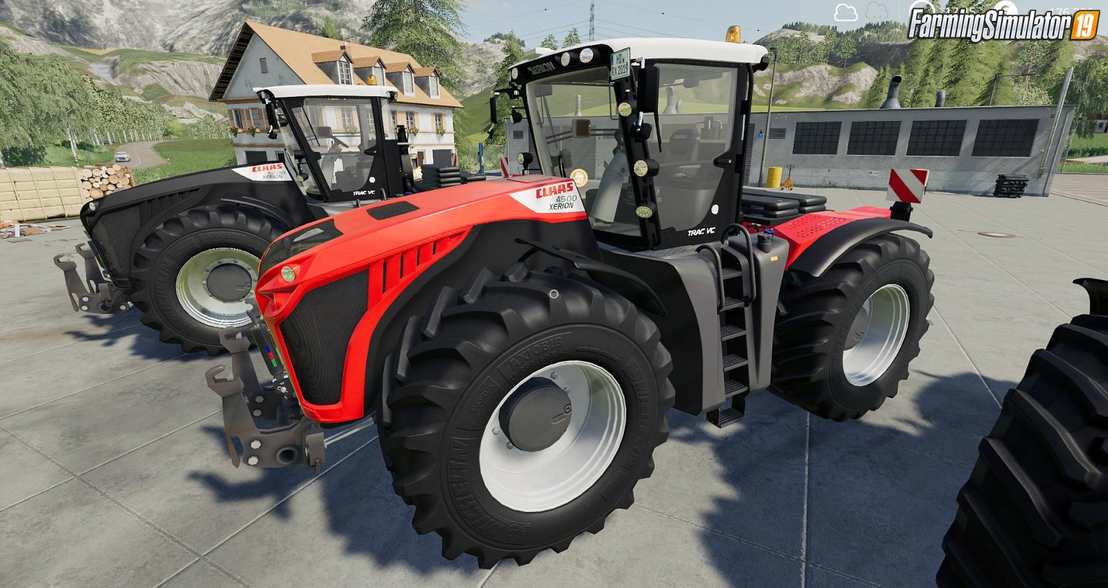 Tractor Claas Xerion 4000 - 5000 for FS19