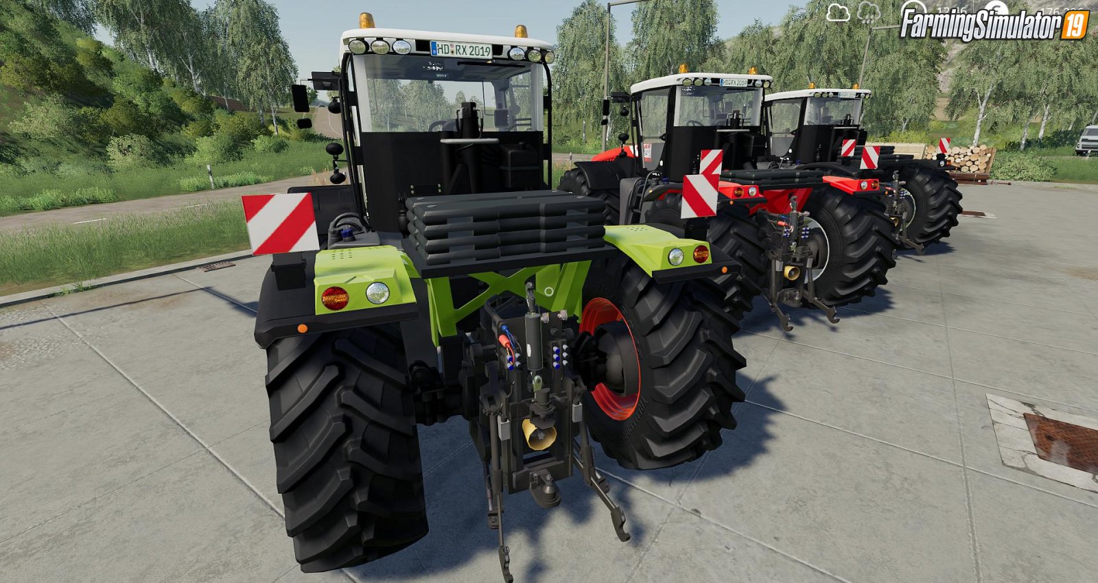 Tractor Claas Xerion 4000 - 5000 for FS19