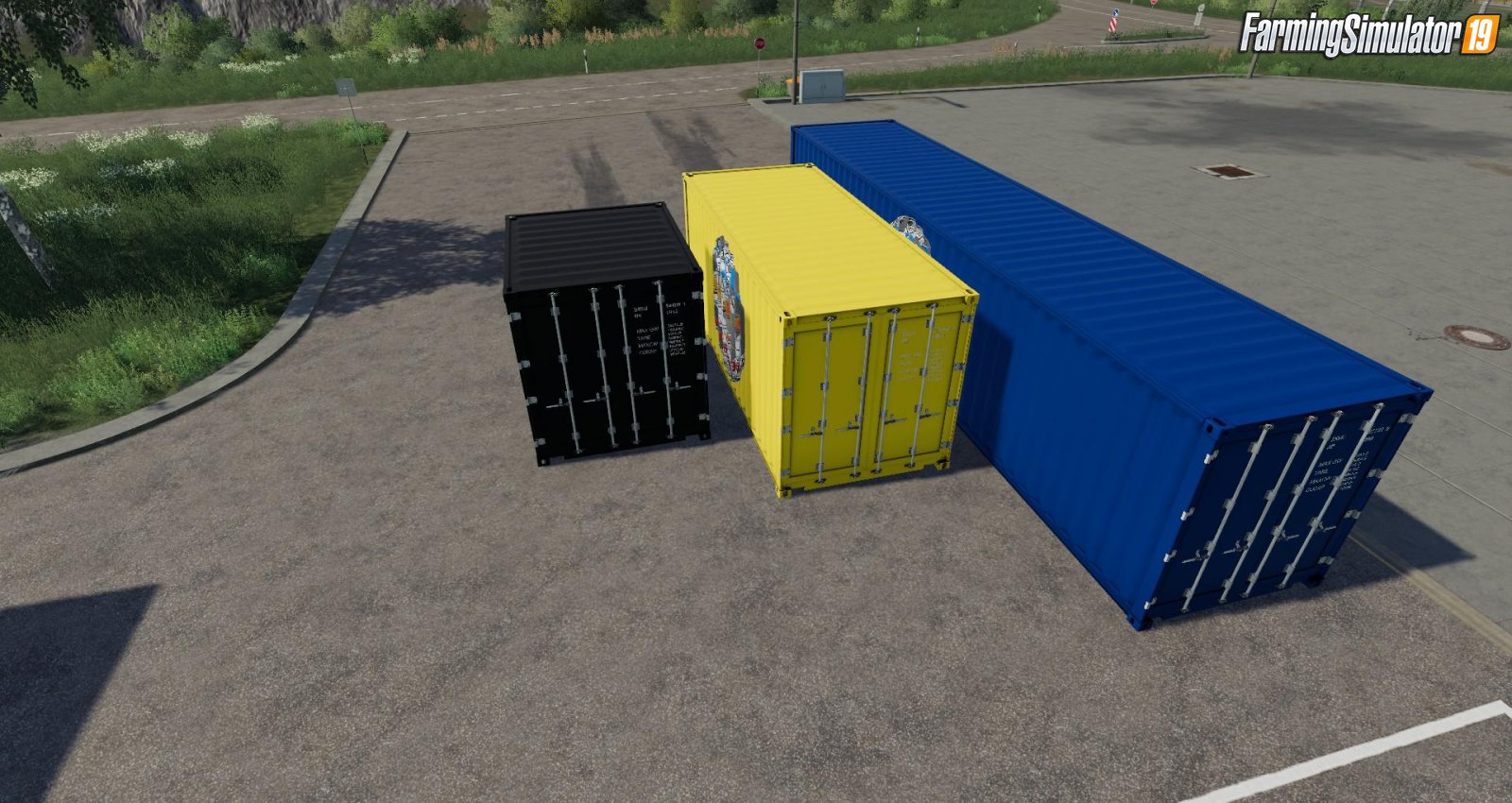 ATC Container Transportation Pack for FS19