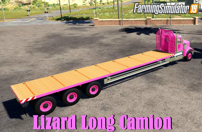 Lizard Long Camion by DTS_Modding for FS19