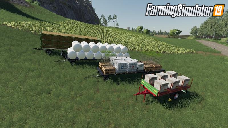 Autoload Pack Trailers v1.0 for FS19