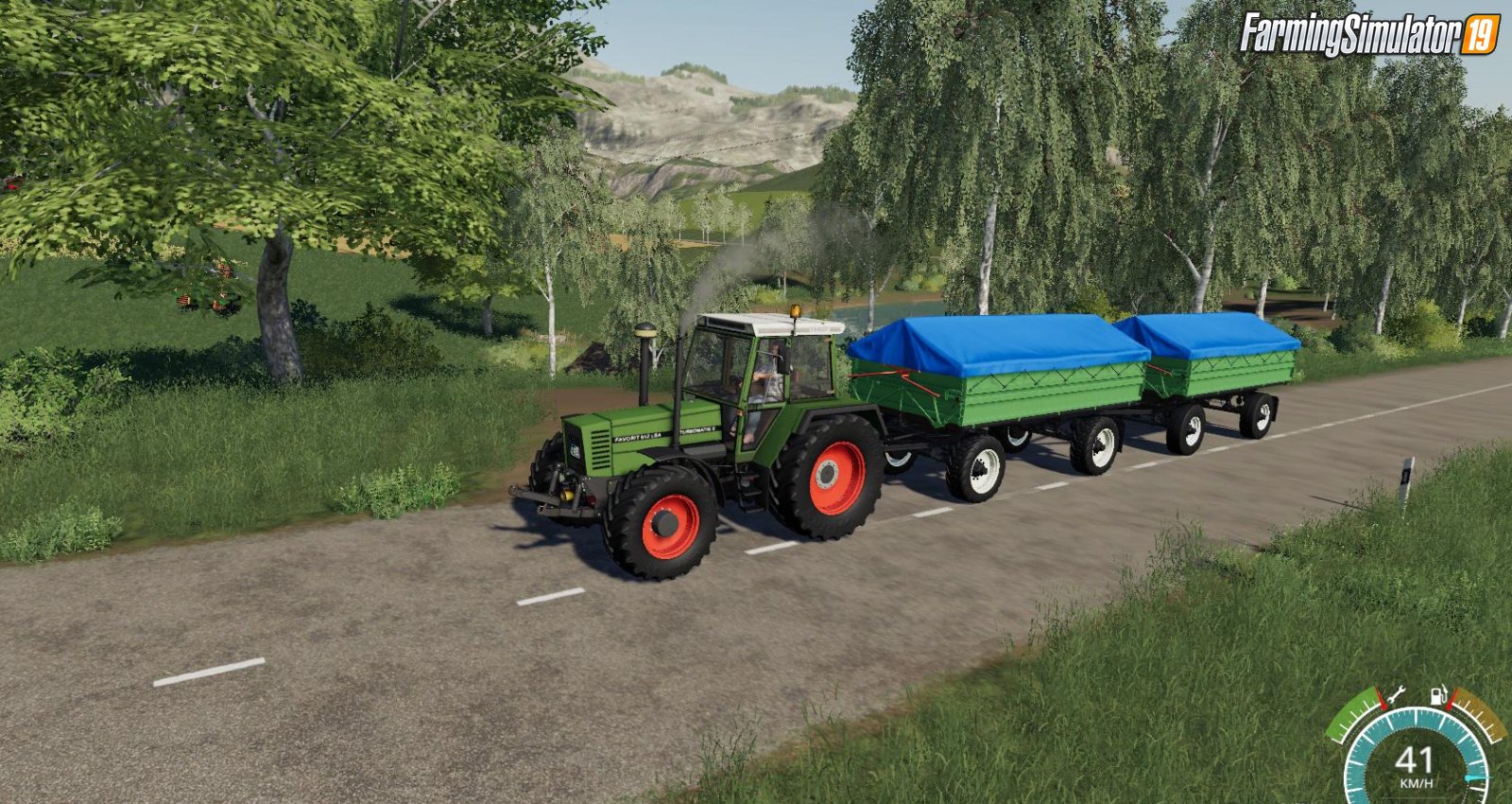 Tractor Fendt Favorit 600 LSA for FS19