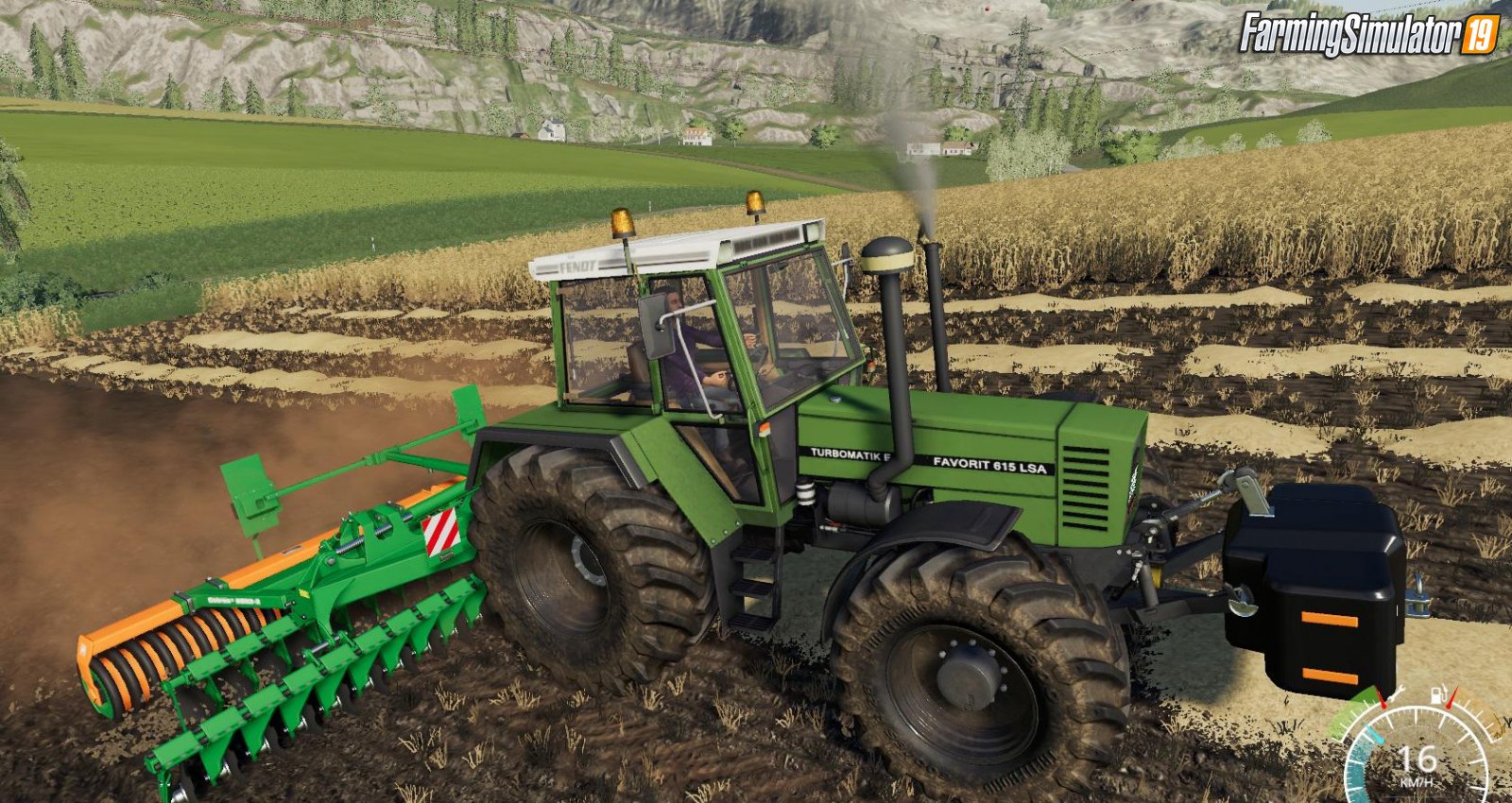 Tractor Fendt Favorit 600 LSA for FS19