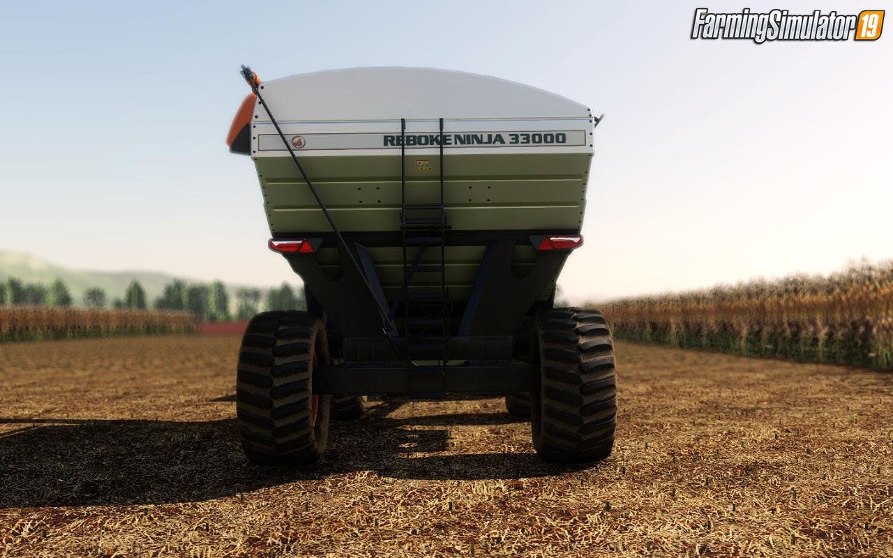 Trailer Stara Reboke Ninja 33000 Inox for FS19