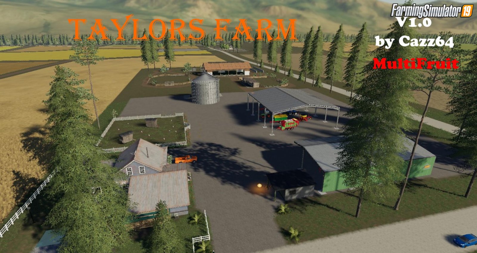 Taylors Farm Map for FS19