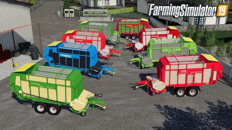 Trailer Wagon Charge Pack for FS19