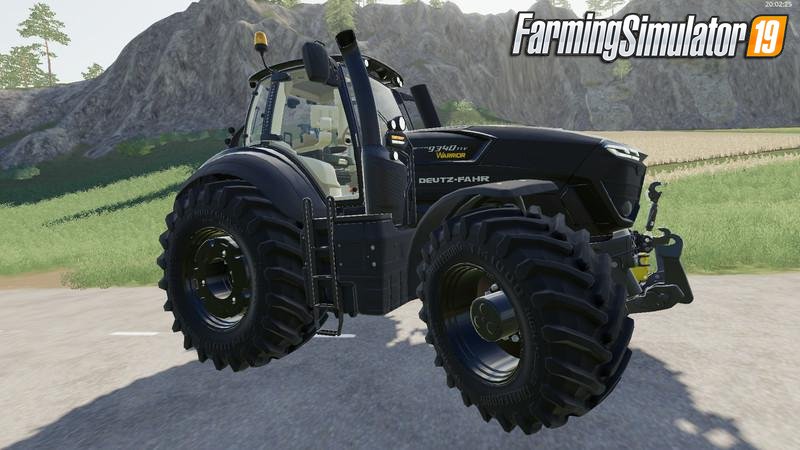 Tractor Deutz Fahr 9340 TTV Warrior v1.0 for FS19