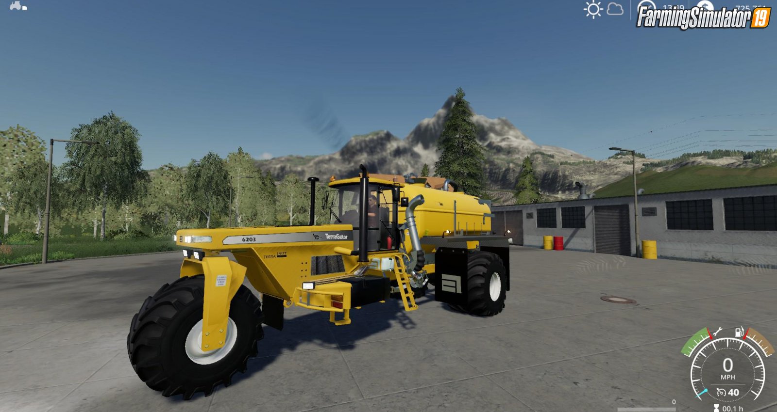 Combine Terragator 6203 v2.1 for FS19