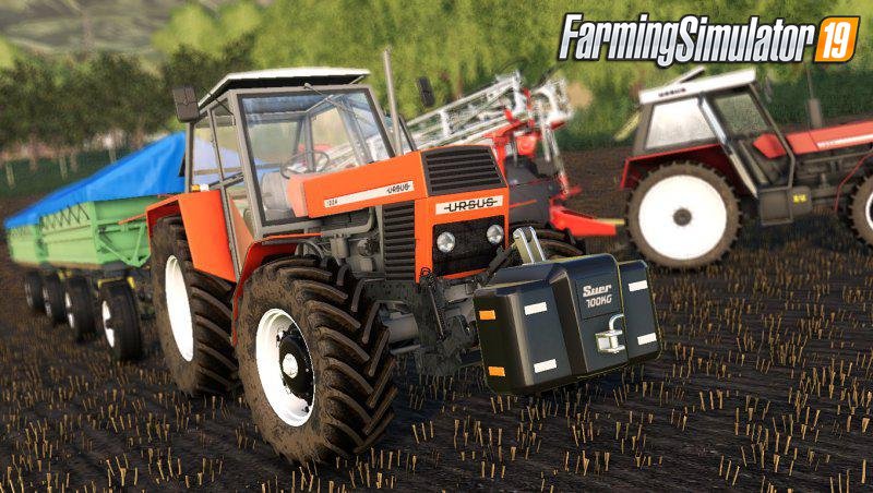 Tractor Ursus 1224-1614 v2.0 for FS19