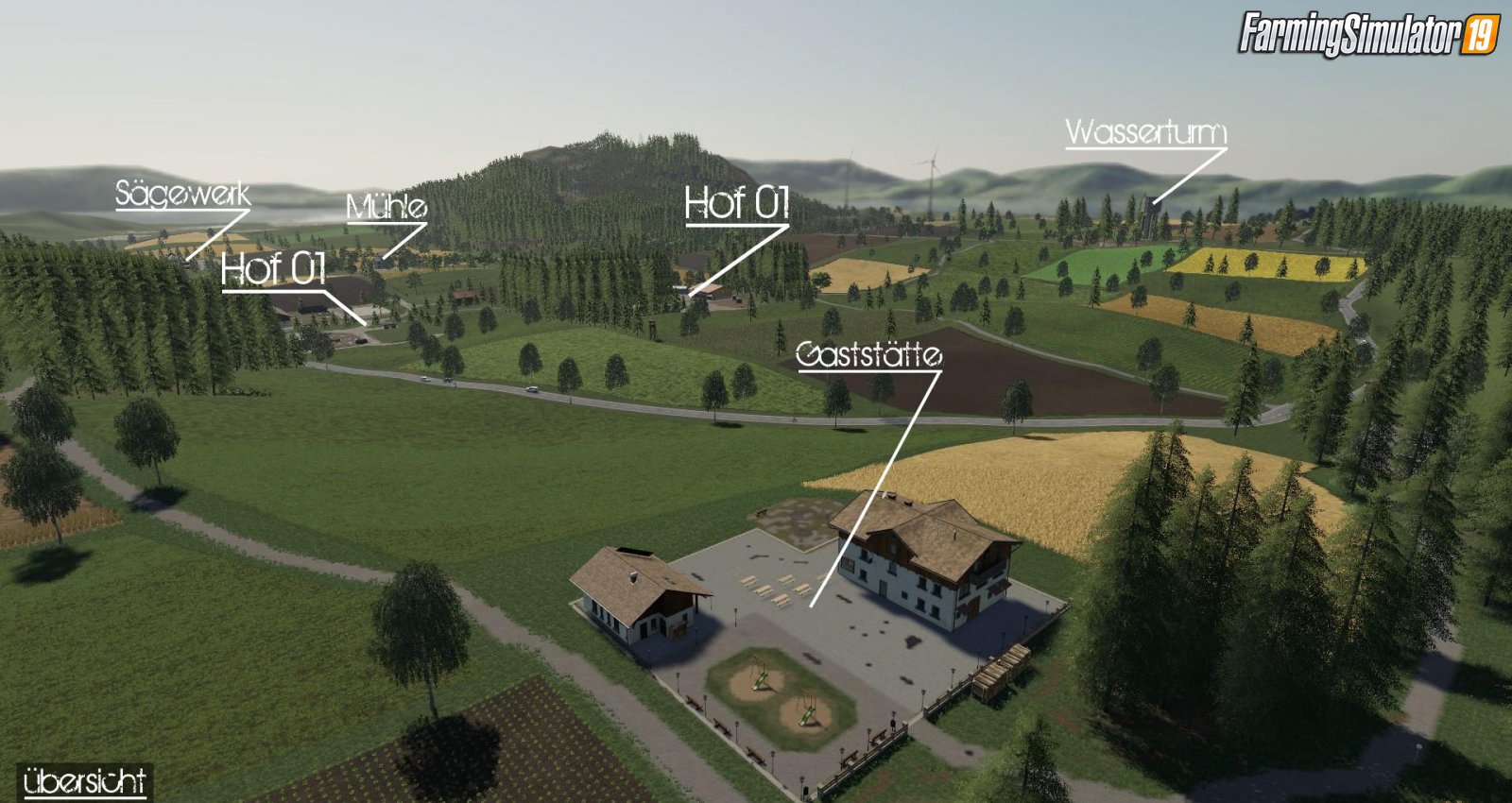 Schwatzingen Map by J4k0b for FS19