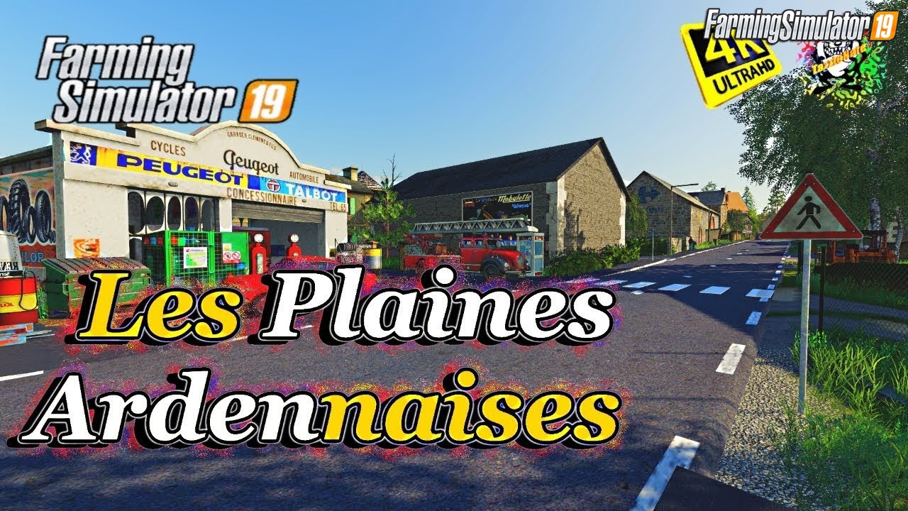 Les Plaines Ardennaises Map v2.0 for FS19