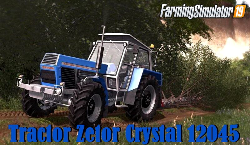 Tractor Zetor Crystal 12045 v1.2 for FS19