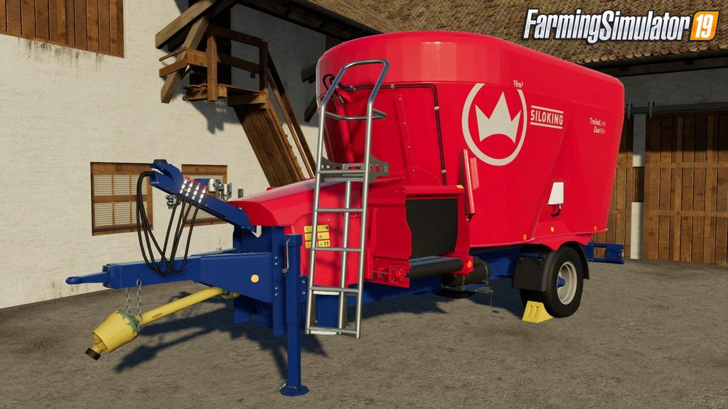 Trailer Siloking TrailedLine Duo 1814 v1.0 for FS19