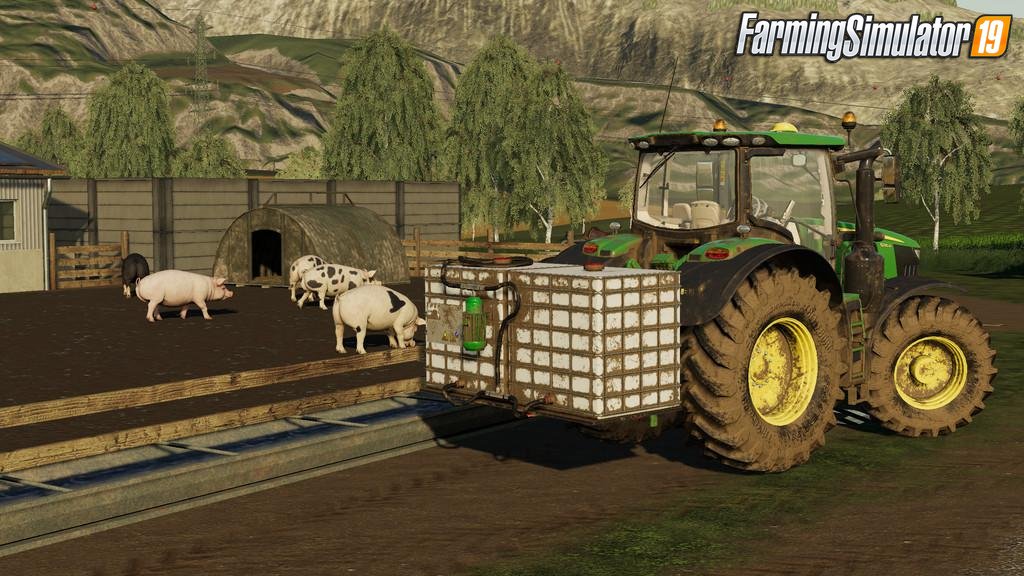 Homemade IBC Front Tank for FS19