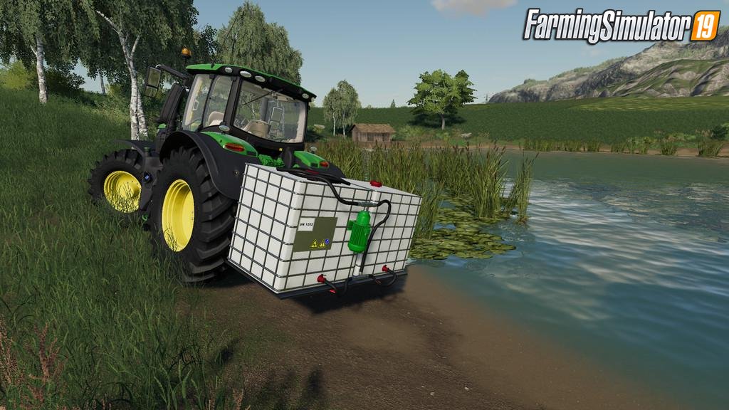 Homemade IBC Front Tank for FS19