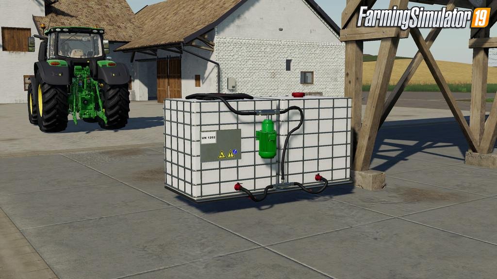 Homemade IBC Front Tank for FS19