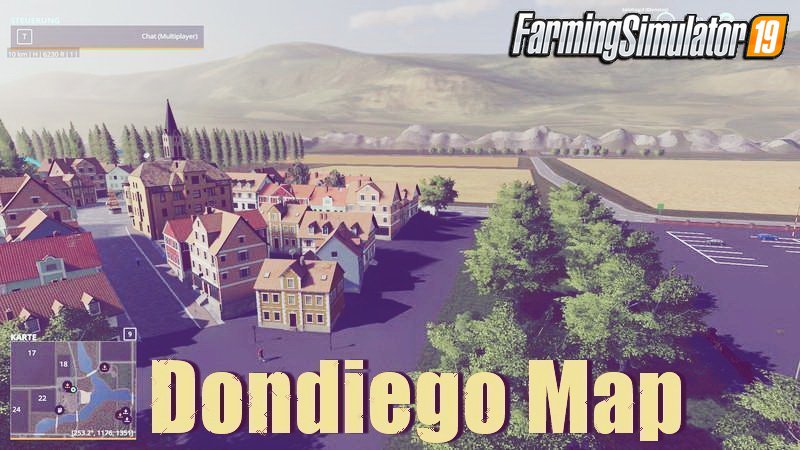 Dondiego Map v1.4 for FS19