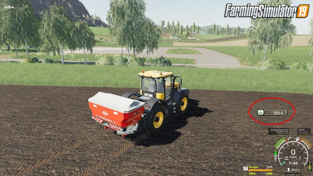 Variable Spray Usage v1.0 for FS19