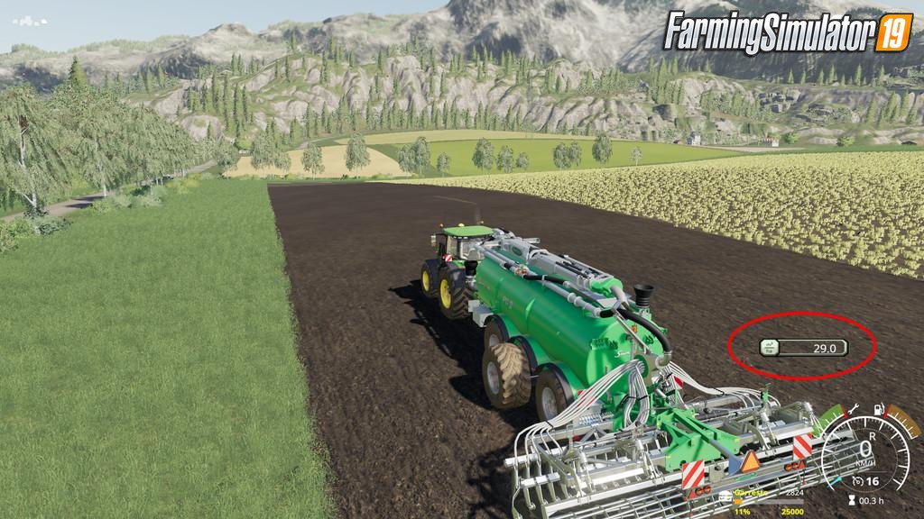 Variable Spray Usage v1.0 for FS19