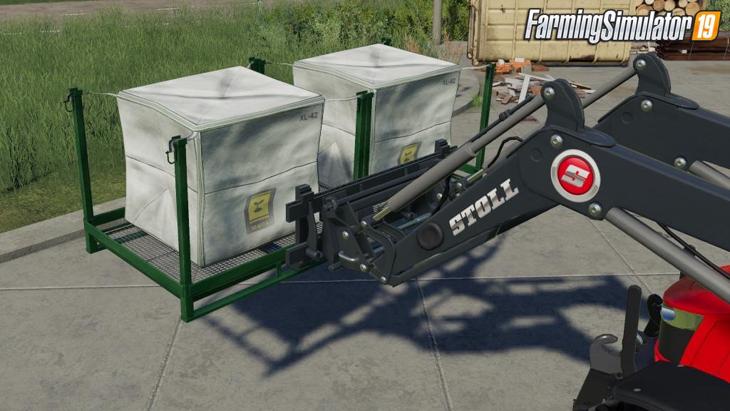 Stoll Pallet And Bale Fork v1.0 for FS19