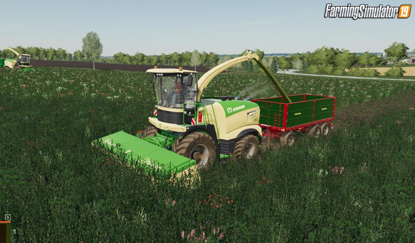 CloverCreek Plus12crops Map for FS19