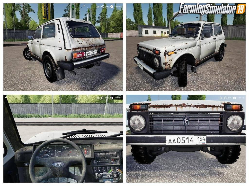 Russian Cars Pack v1.0 for FS19