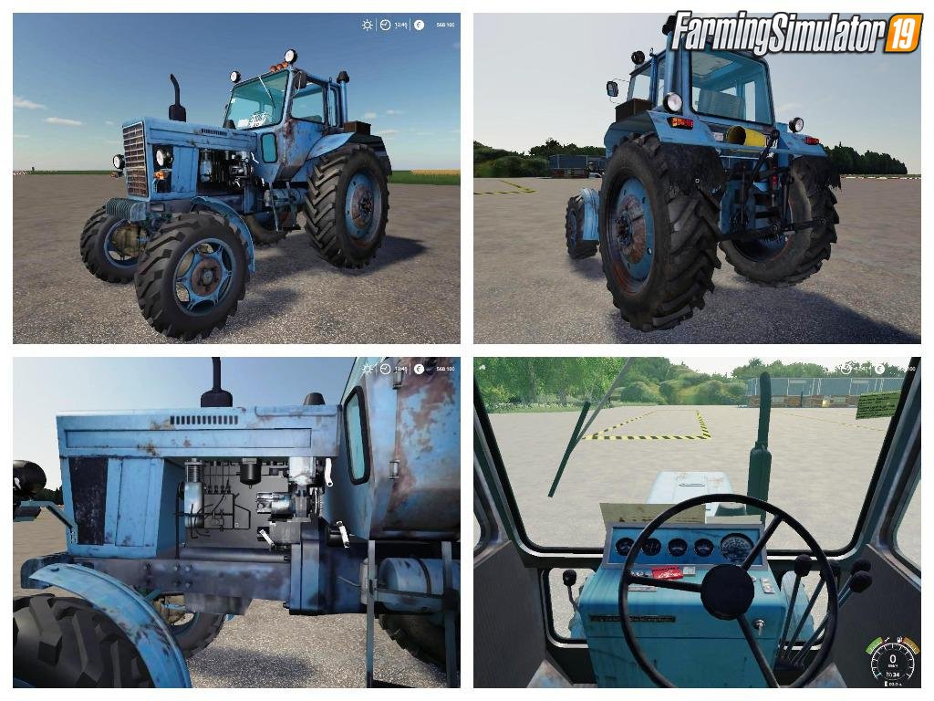 Russian Tractors Pack v1.0 for FS19