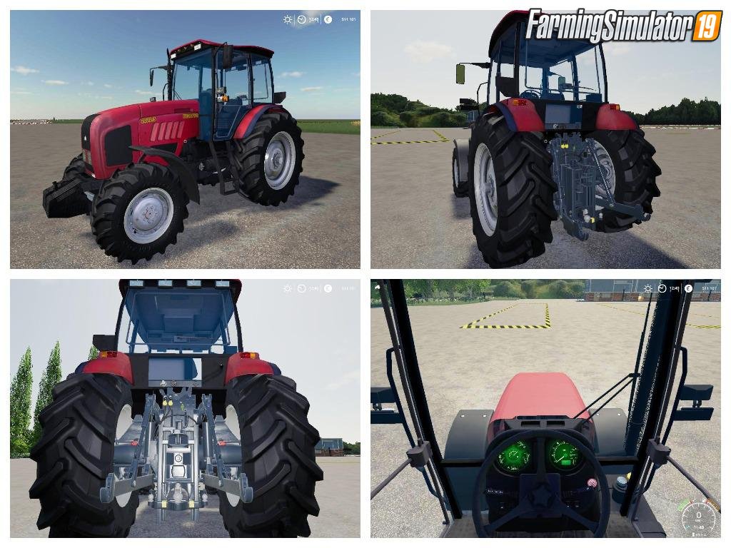 Russian Tractors Pack v1.0 for FS19