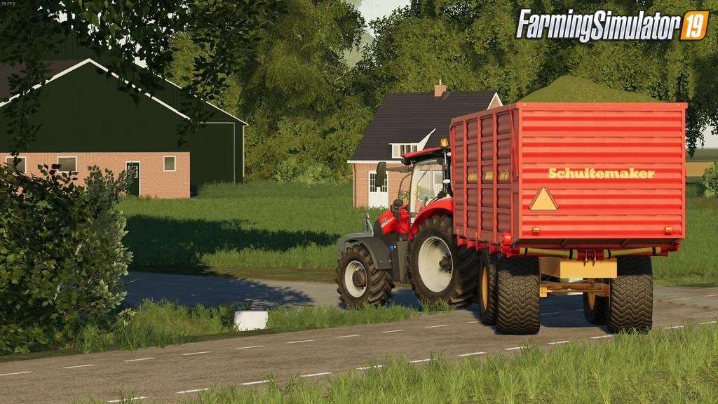 Trailer Schuitemaker SW 180 v1.0 for FS19