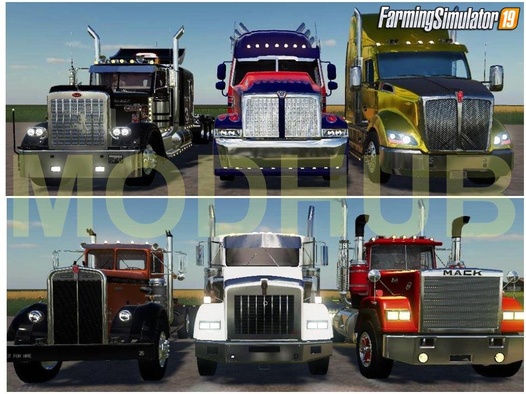 American Trucks Pack v1.0 for FS19