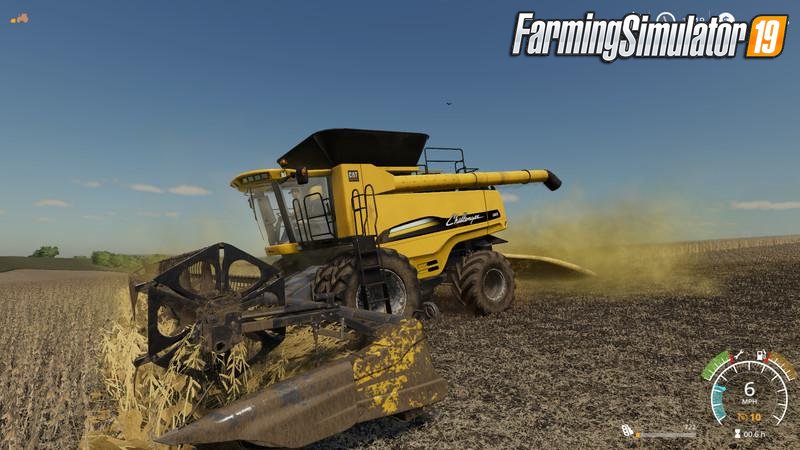 Combine Agco Challenger 680b Ernester v1.0 for FS19