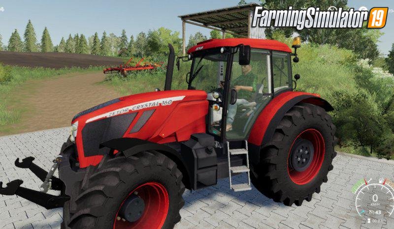 Tractor Zetor Crystal 160 v1.0 for FS19