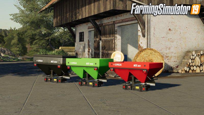 Unia MX pack v1.0 by MefiuFs for FS19