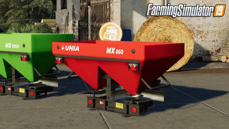 Unia MX pack v1.0 by MefiuFs for FS19