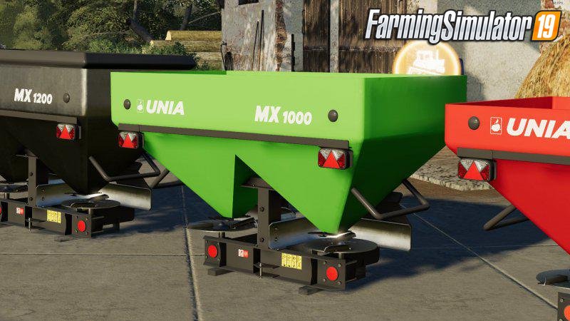 Unia MX pack v1.0 by MefiuFs for FS19