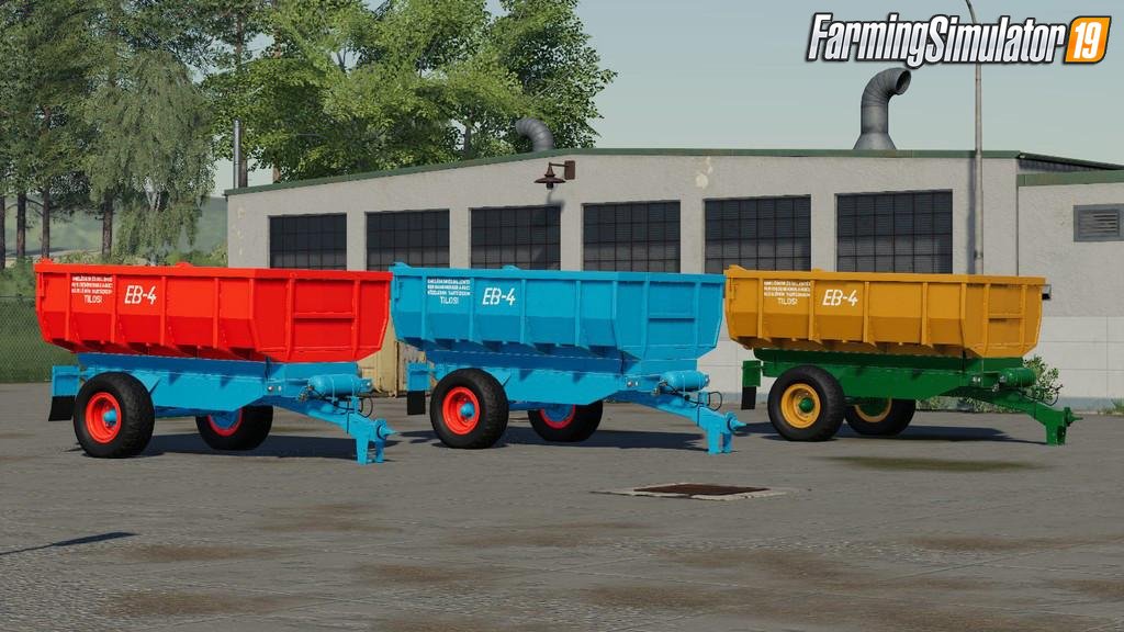 Trailer EB-4 v1.0 by Patyesz modding for FS19