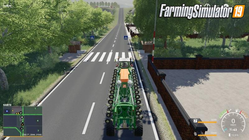 Frohnheim Multifruit Map v1.0 for FS19