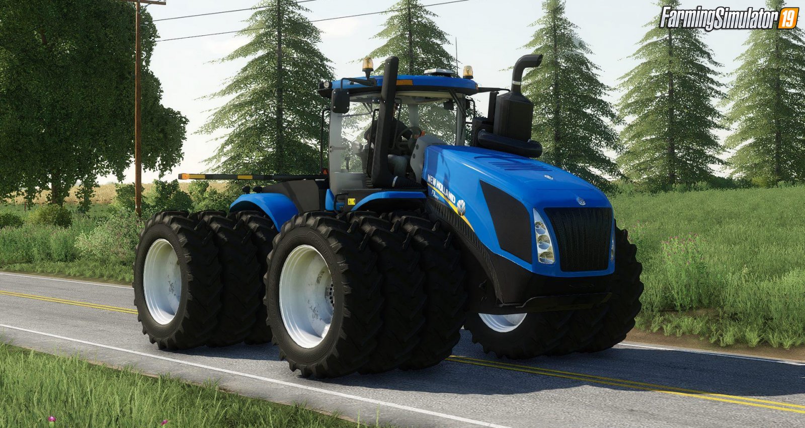 Tractor New Holland T9 US Release for FS19