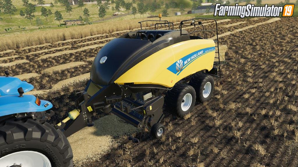 New Holland BigBaler 1290 v1.0.1 by Giants Software for FS19