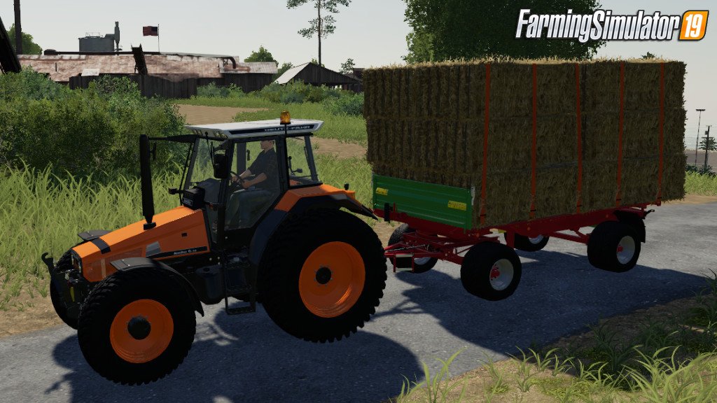 Tractor Deutz AgroStar Clear View for FS19