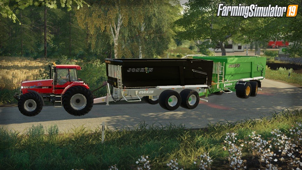 Trailer Joskin Trans-SPACE 7000/27 v1.0 for FS19