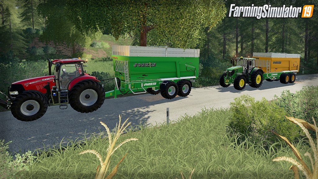 Trailer Joskin Trans-SPACE 7000/27 v1.0 for FS19