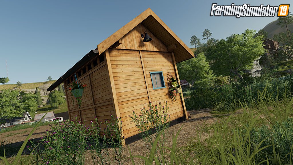 Beehouse Placeable v1.0 by GIANTS Software for FS19